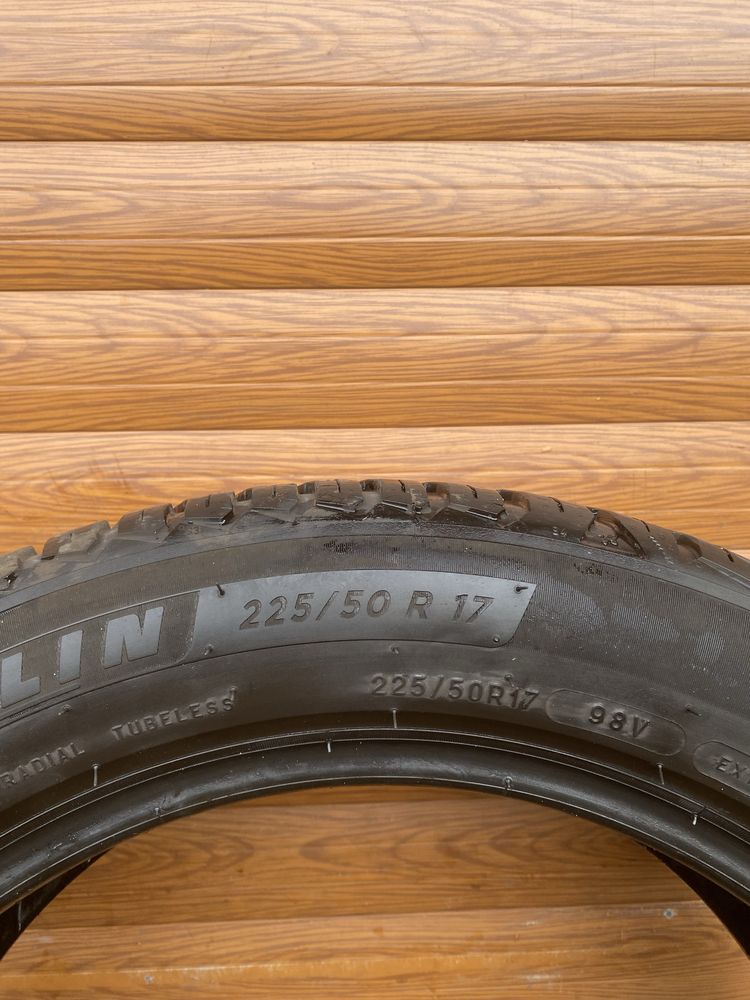 225/50/17 Michelin 2 opony całoroczne 6.05mm 2022r wysyłka!