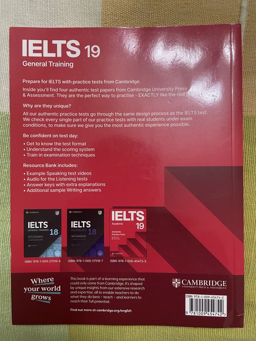 IELTS General Training 19