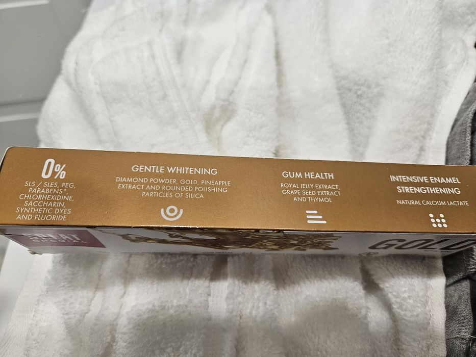 Pasta do zębów splat gold