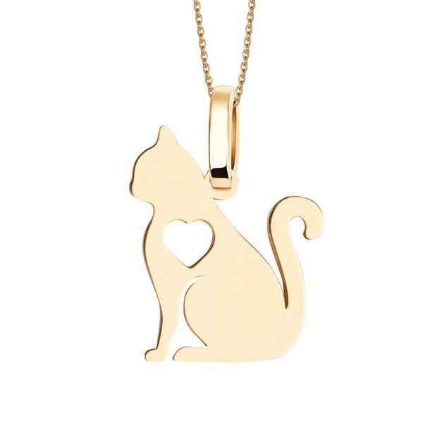 Złoty wisiorek Staviori