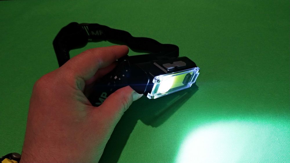 Фонарь налобный аккумуляторный фонарик на голову Head