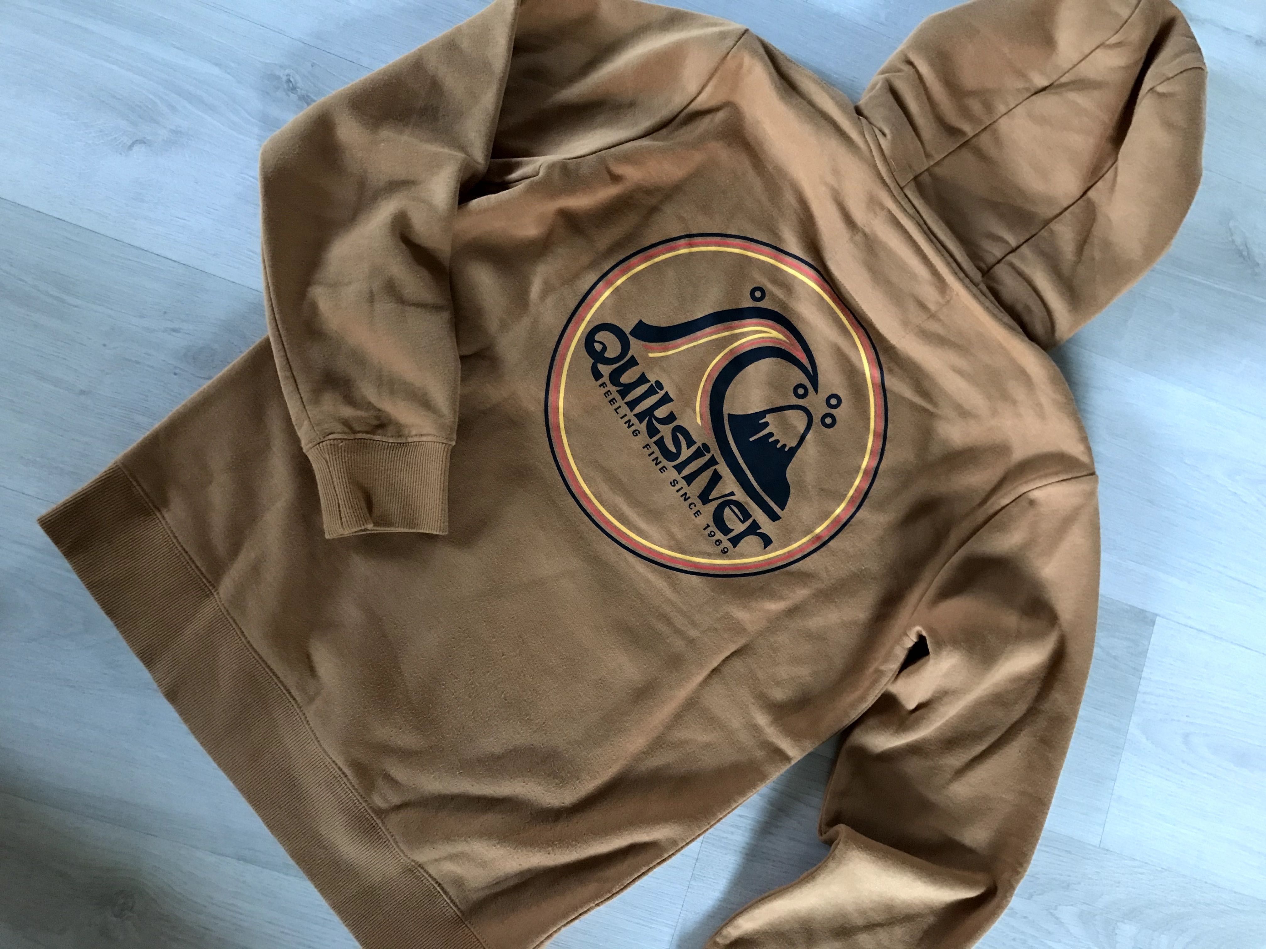 Bluza młodzieżowa Quiksilver z kapturem r.S
