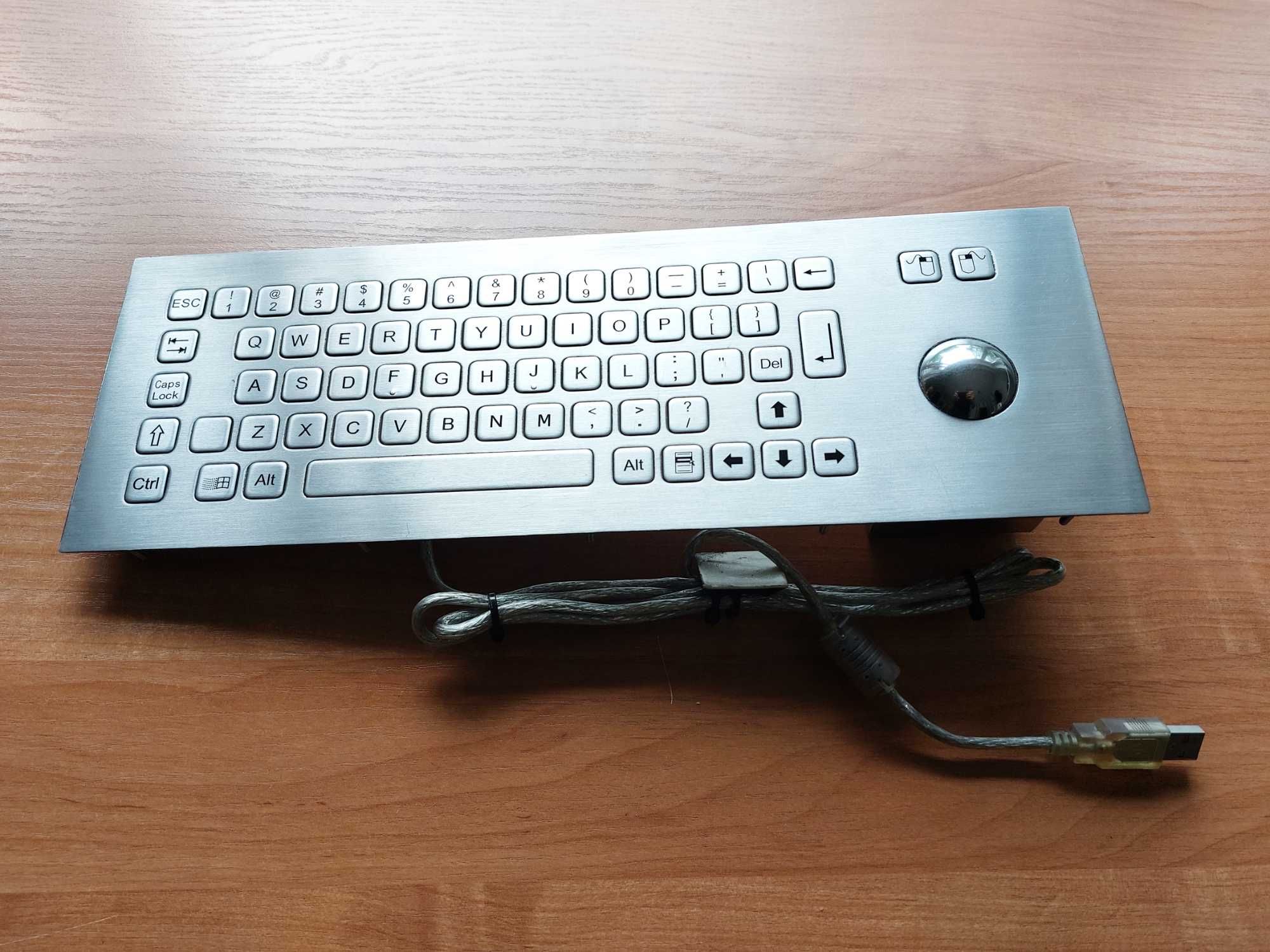 Klawiatura przemysłowa USB do zabudowy K-TEK B361-LTB