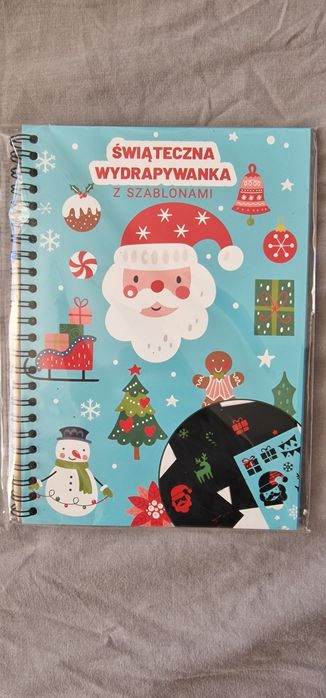 Wydrapywania świąteczna z szablonami