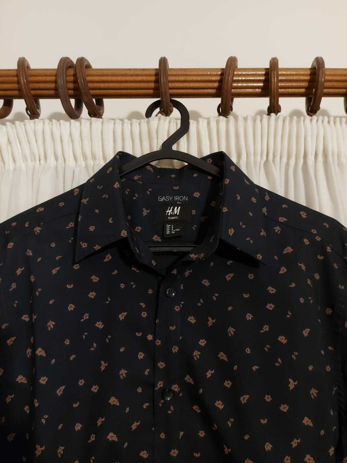 PORTES INCLUÍDOS - Camisa azul estampada H&M