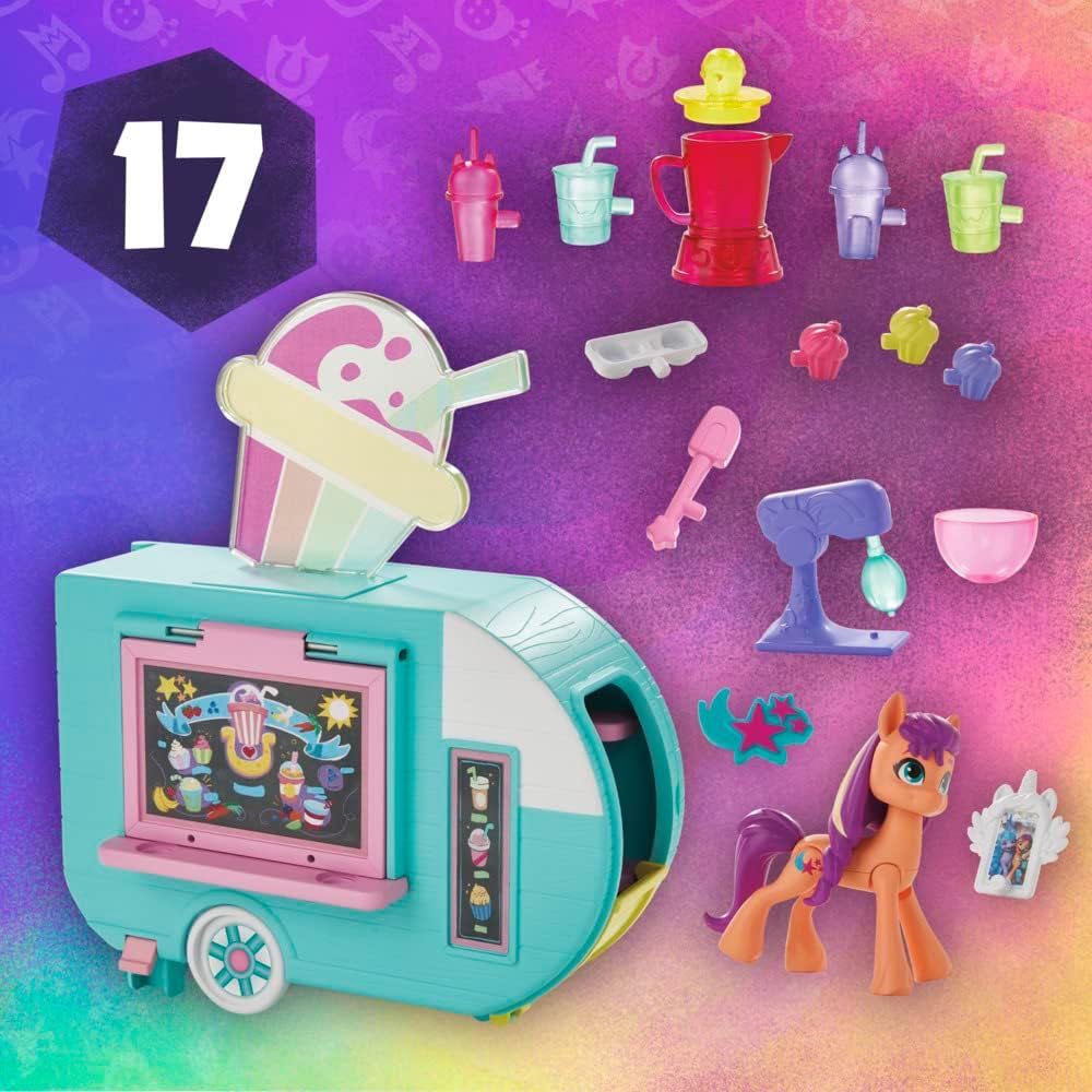 My Little Pony Sunny Starscout Smoothies Truck Hoof to Heart F63395