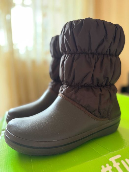 Зимові оригінальні Crocs Winter Puff Boot M8W10 / 40р / 26см / 14614