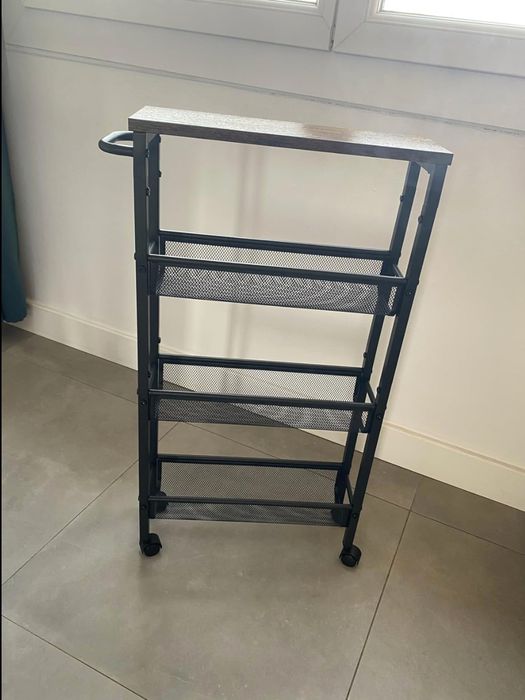 Wózek Do Kuchni Łazienkowy Mobilny Loft Organizer Kuchenny