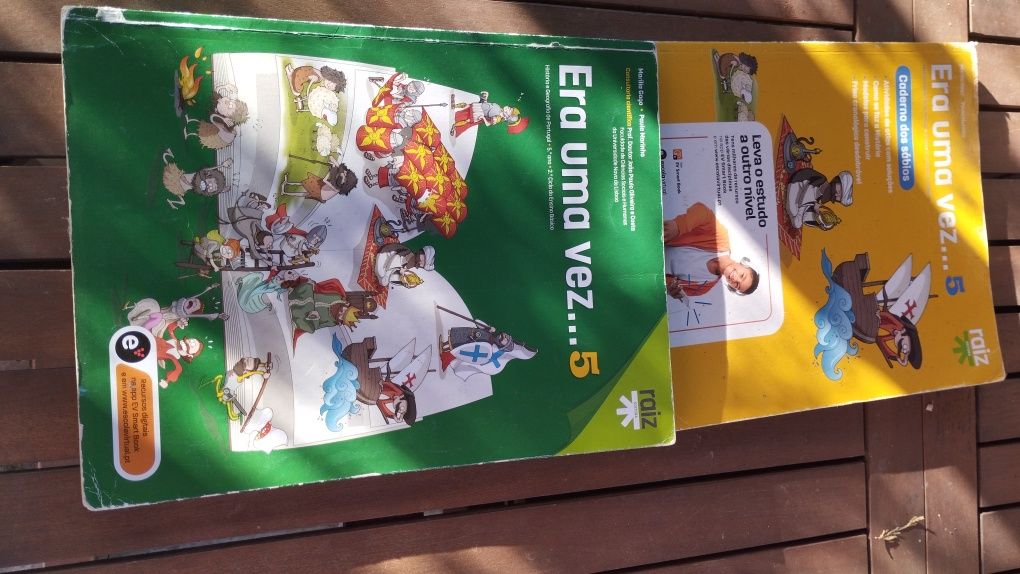 Vendo livros do 5ano usados 5€/un