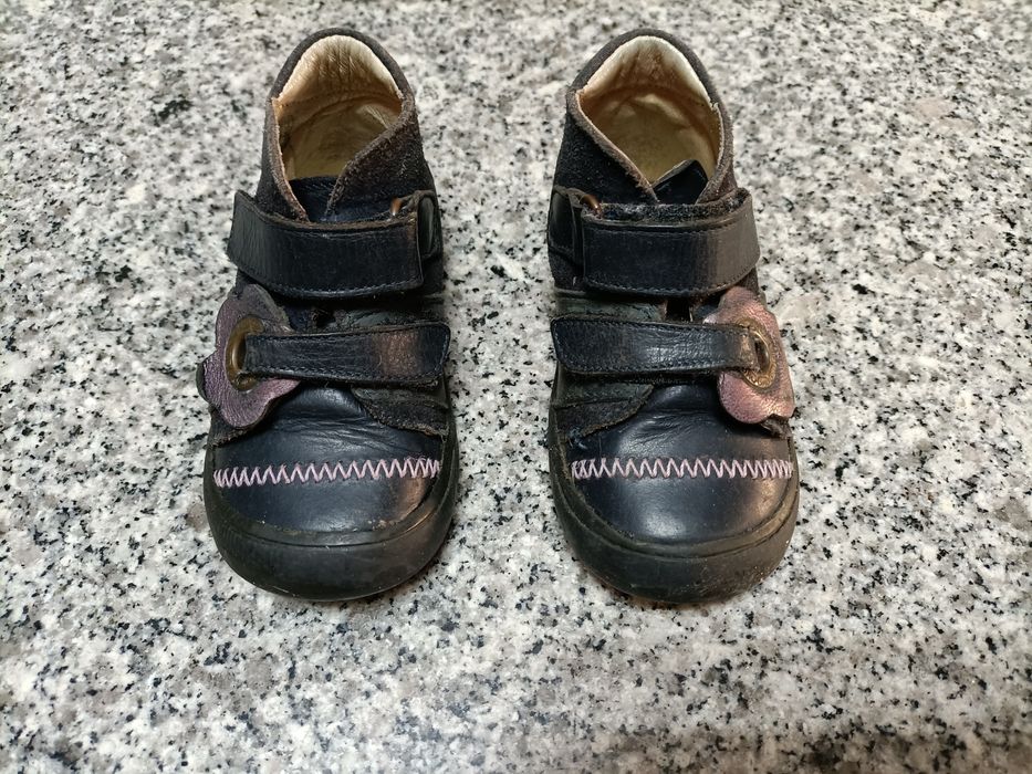 Botas em pele n20 impecáveis