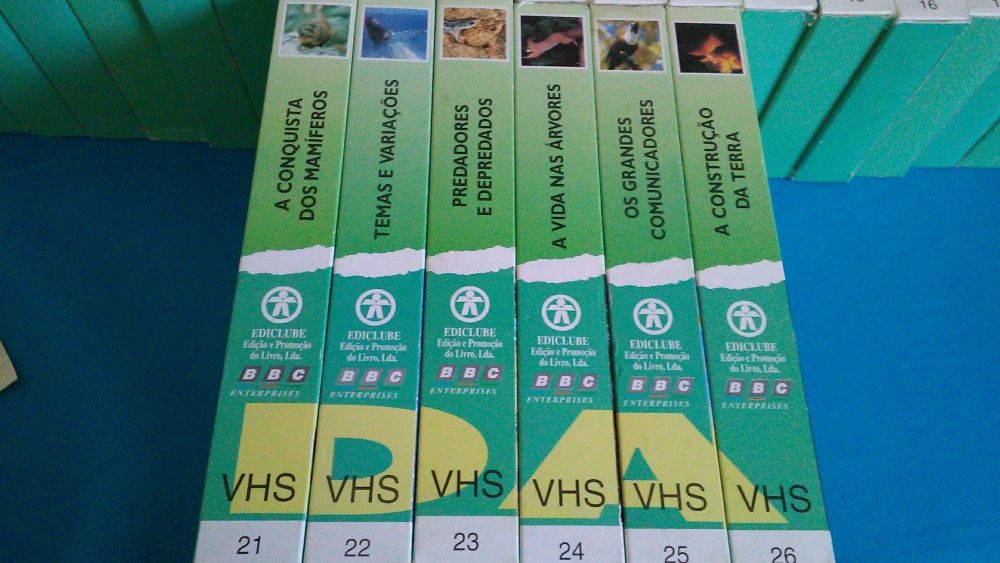 Desafios da Vida - Coleção completa 37 cassetes VHS (Edição Ediclube)