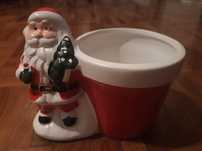 Vaso com Pai Natal