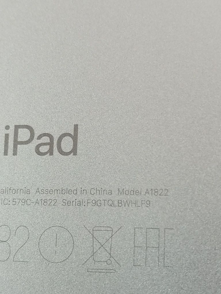 Apple iPad 5th Gen. (А1822) 10.2  Wi-Fi 32Gb