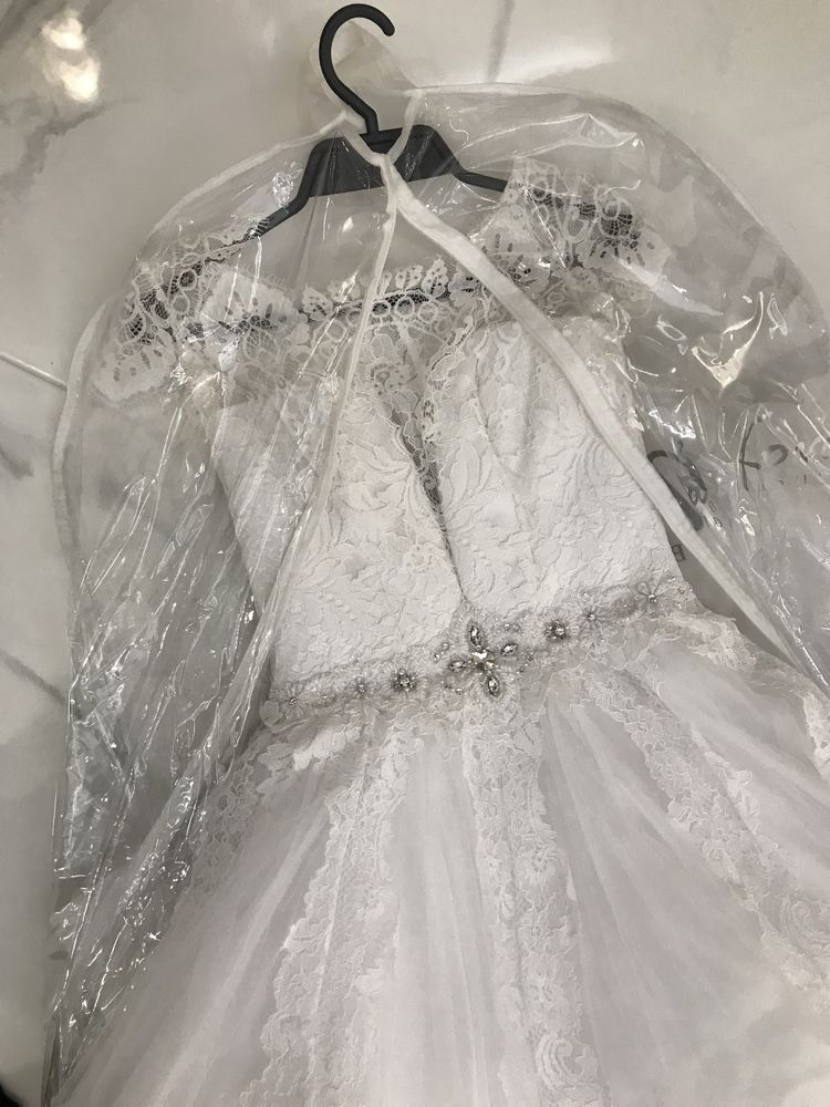 Свадебное платье ,весільне плаття біле  Ira Koval
