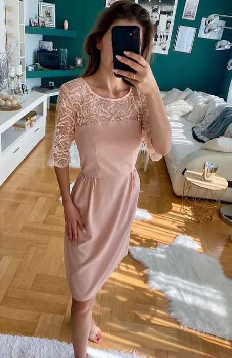 Elegancka sukienka Trussardi Jeans