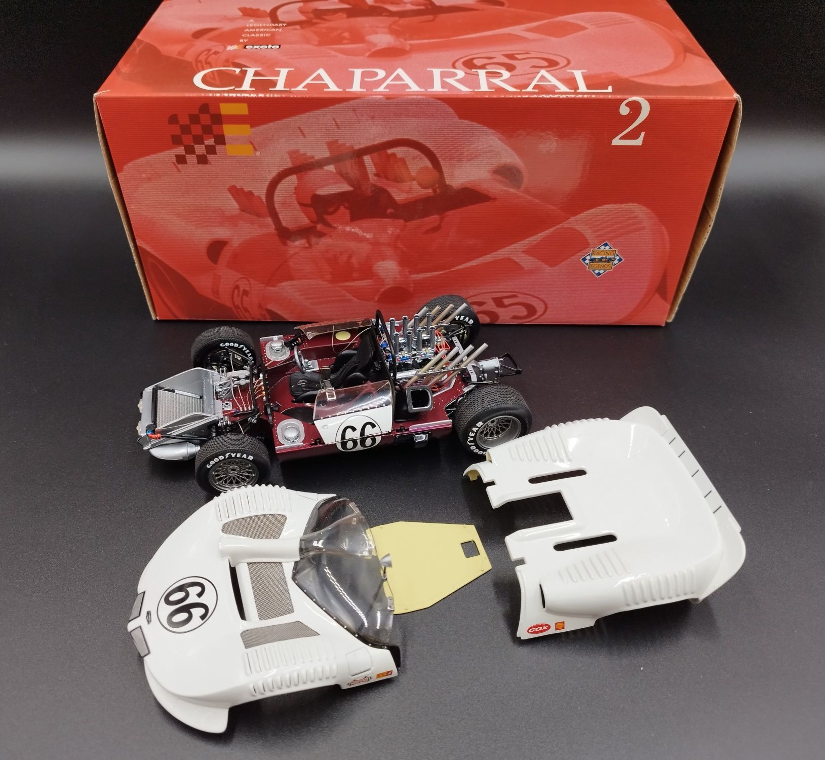 1:18 Exoto Racing Legends Jim Hall #66 Chaparral 2  model