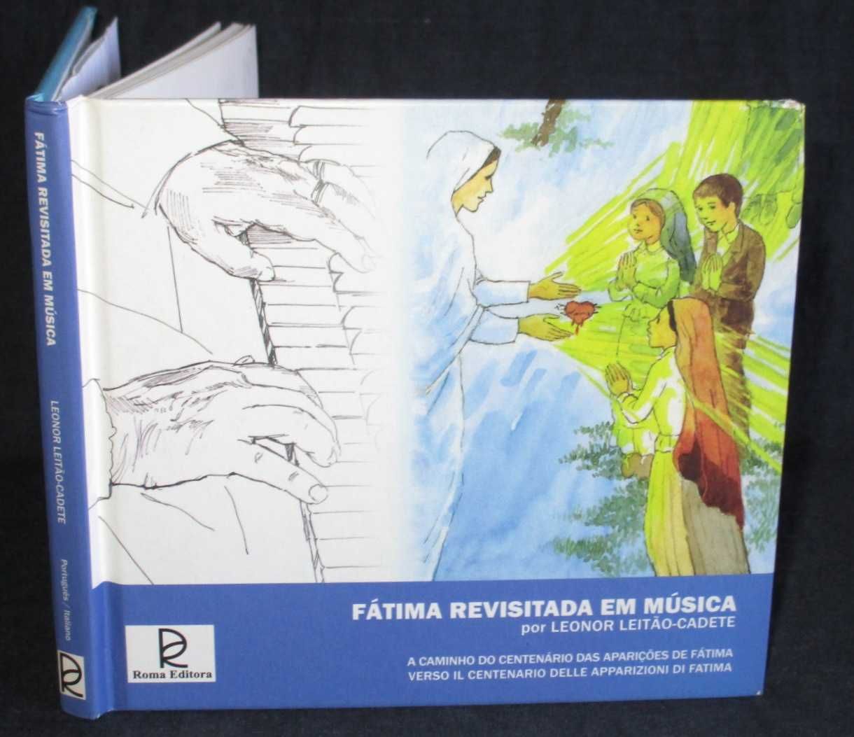 Livro Fátima Revisitada em Música com CD