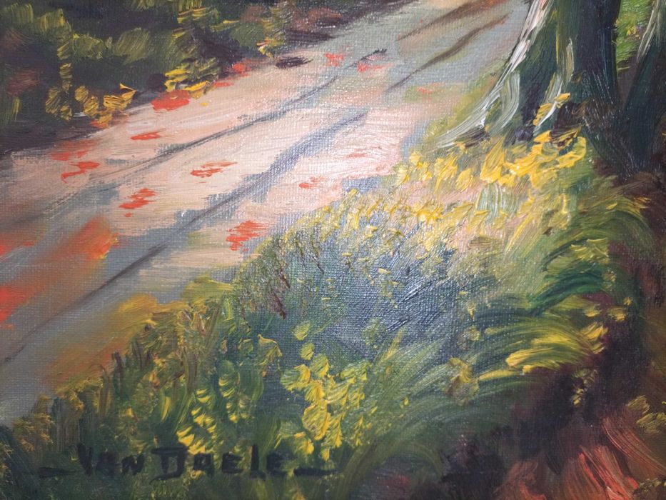 Obraz olejny .Sygnowany.