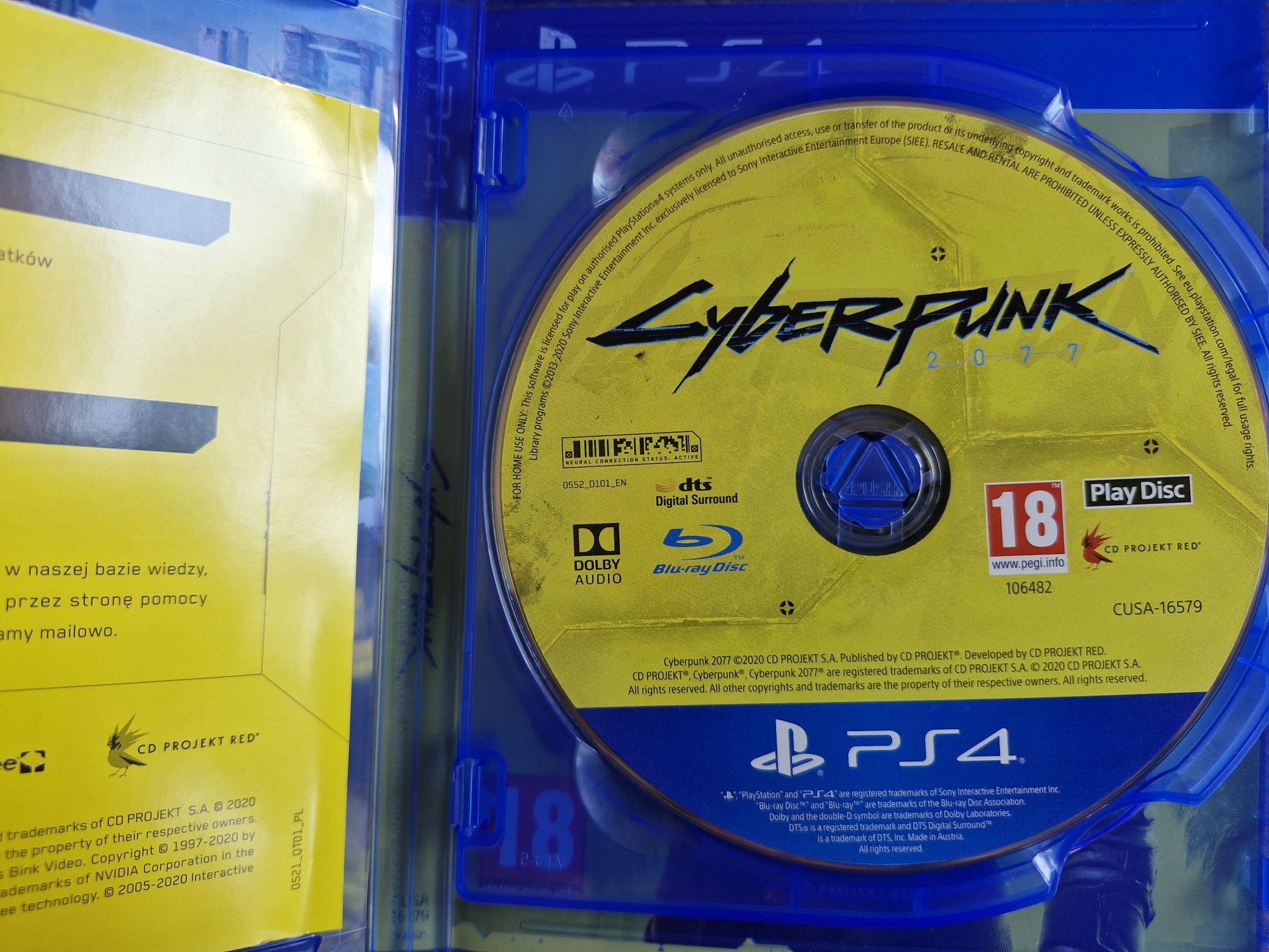 Cyberpunk 2077 gra na konsolę PS4