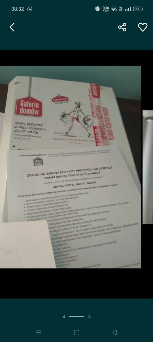 Projekt domu nowy nie zrealizowany