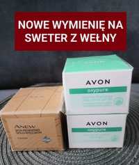 Avon 3 nowe kremy folia dobre długie daty