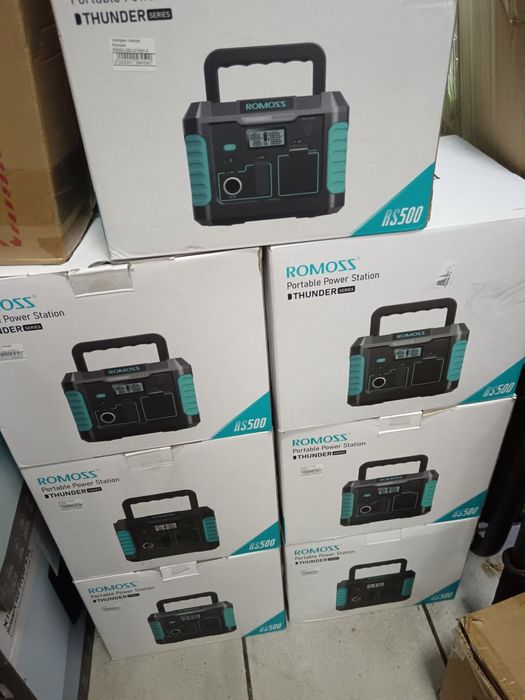 Для котлів, холодильників Romoss RS500 ( 400Wh/1000W)