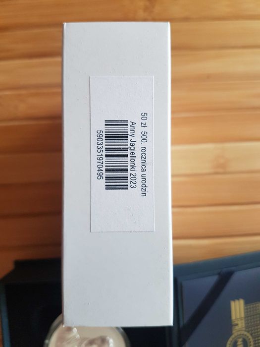 50zł, 500 rocznica urodzin Anny Jagielonki  moneta kolekcjonerska.