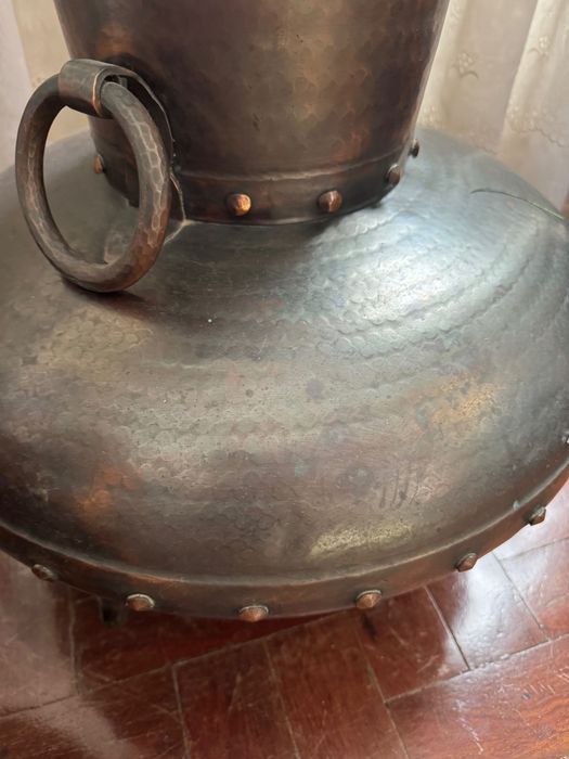 Vaso cobre antigo