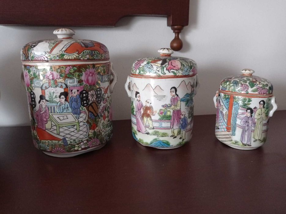 Conjunto de potes Orientais