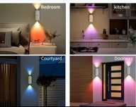 Akumulatorowa Inteligentna lampa LED montowana magnetycznie .