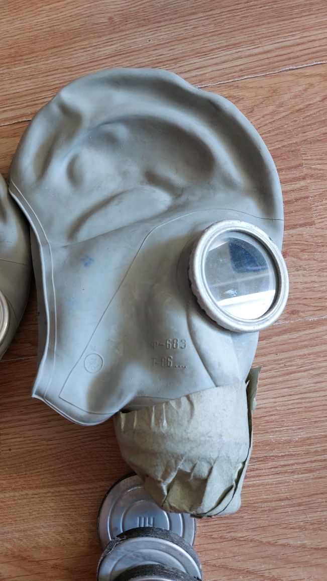 Противогаз ГП-5М маска шлем + фильтр + линзы. ГП5 маска.