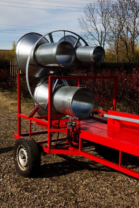 Maszyna do pakowania choinek tubownica automatyczna hydrauliczna