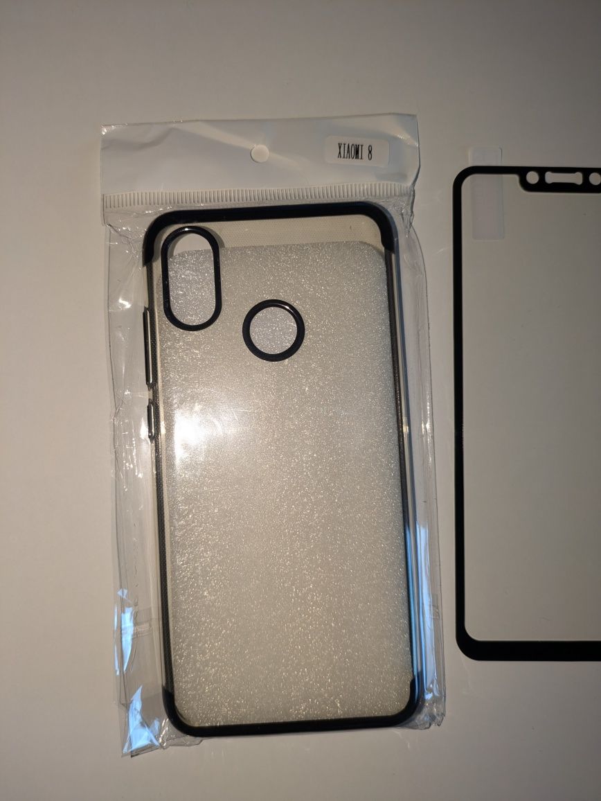 Etui pokrowiec case Xiaomi 8 MI8 + szkło