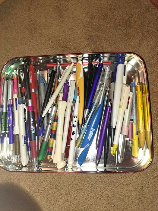 Zestaw dlugopisow reklamowych - 100 sztuk