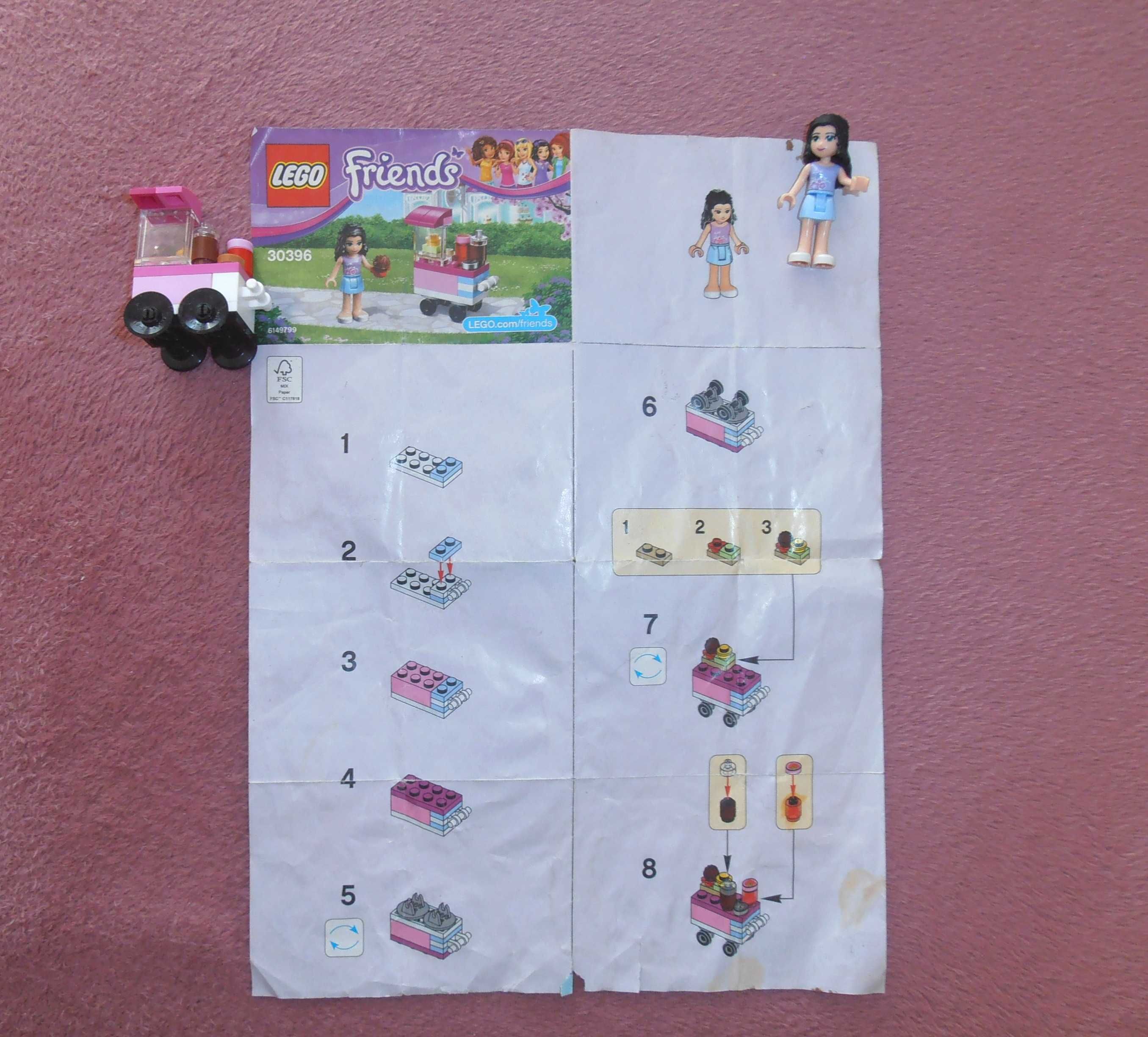 Конструктор Лего  Lego Friends 30396 Візок з кексами