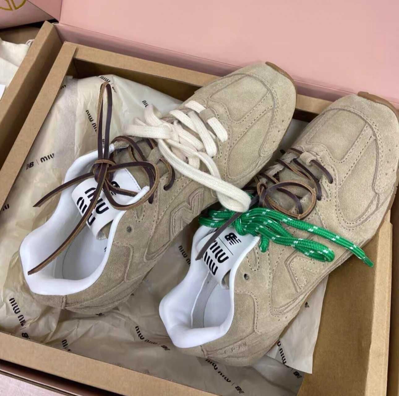 buty_New_Balance_ x_ Miu_Miu_530_SL_Ecru _Espadryle R.40