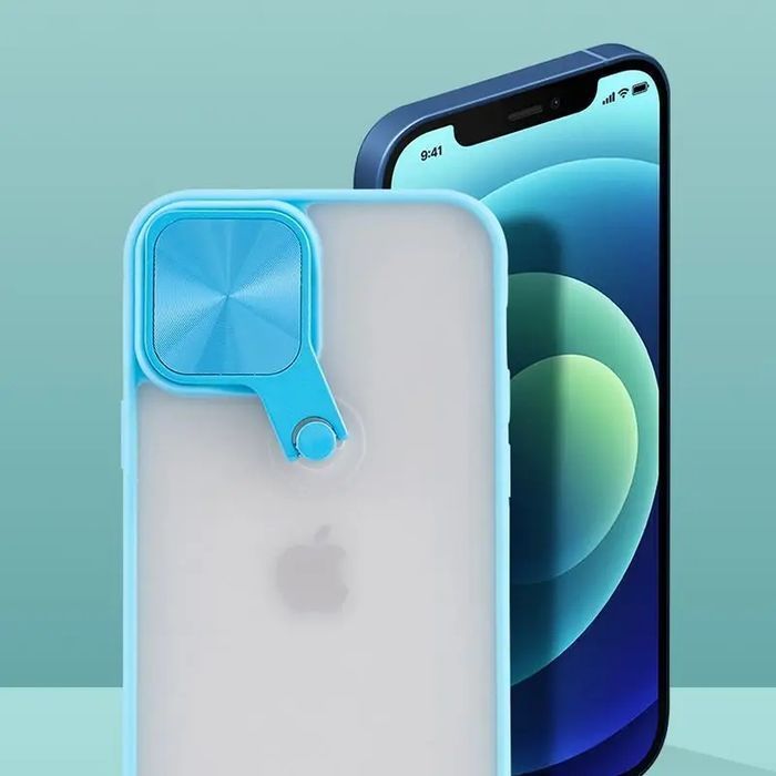 Etui Z Klapką Cyclops Case Do Samsung A12 Niebieski