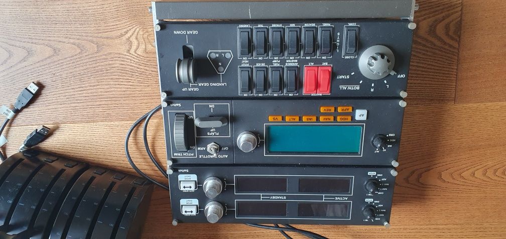 Symulator saitek logitech- tylkko quadrant x2