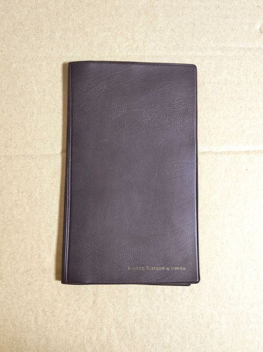 Carteira bolsa cheques Banco Borges e Irmão extinto