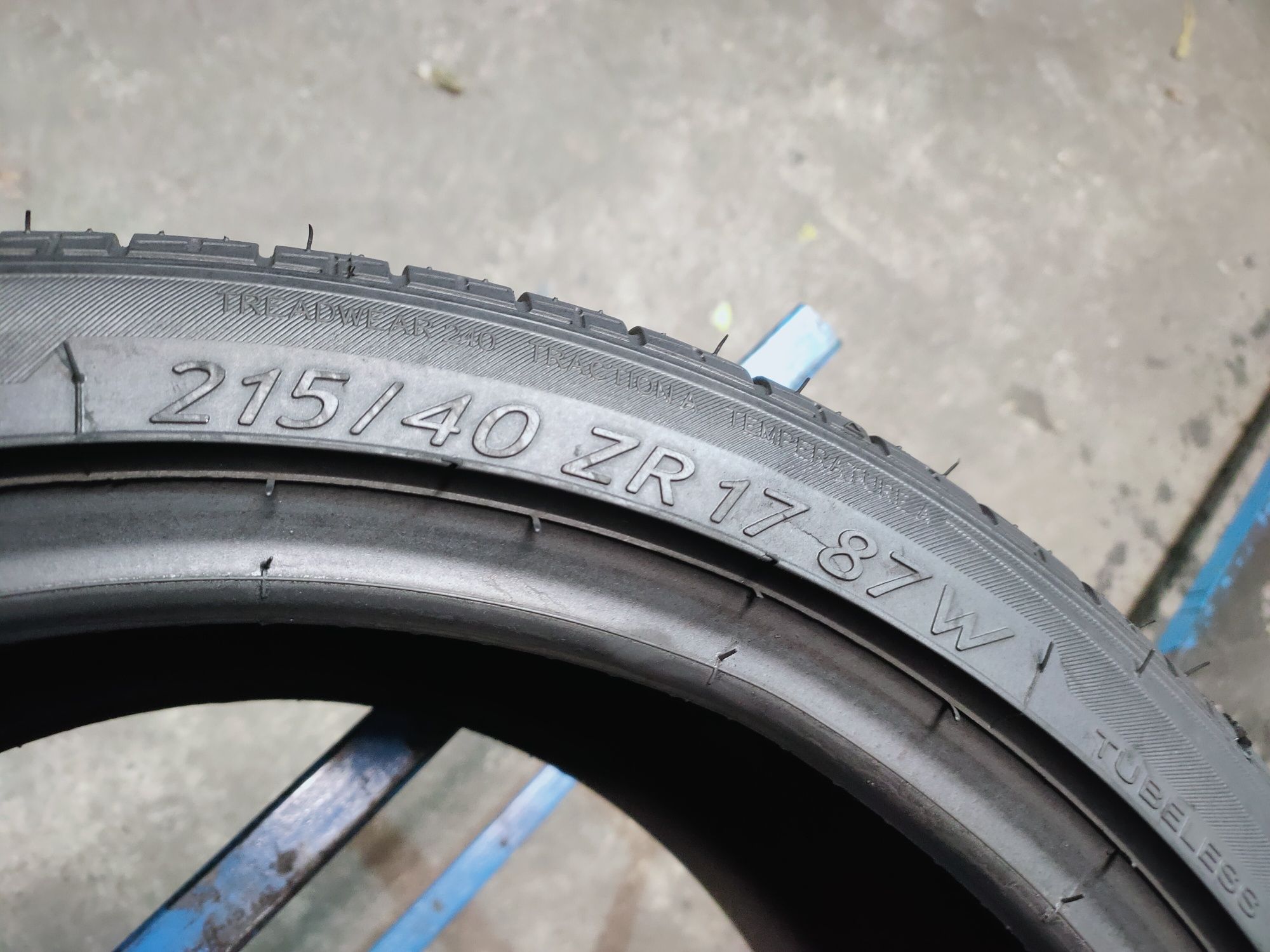 215/40r17 riken 2017r 5,5mm