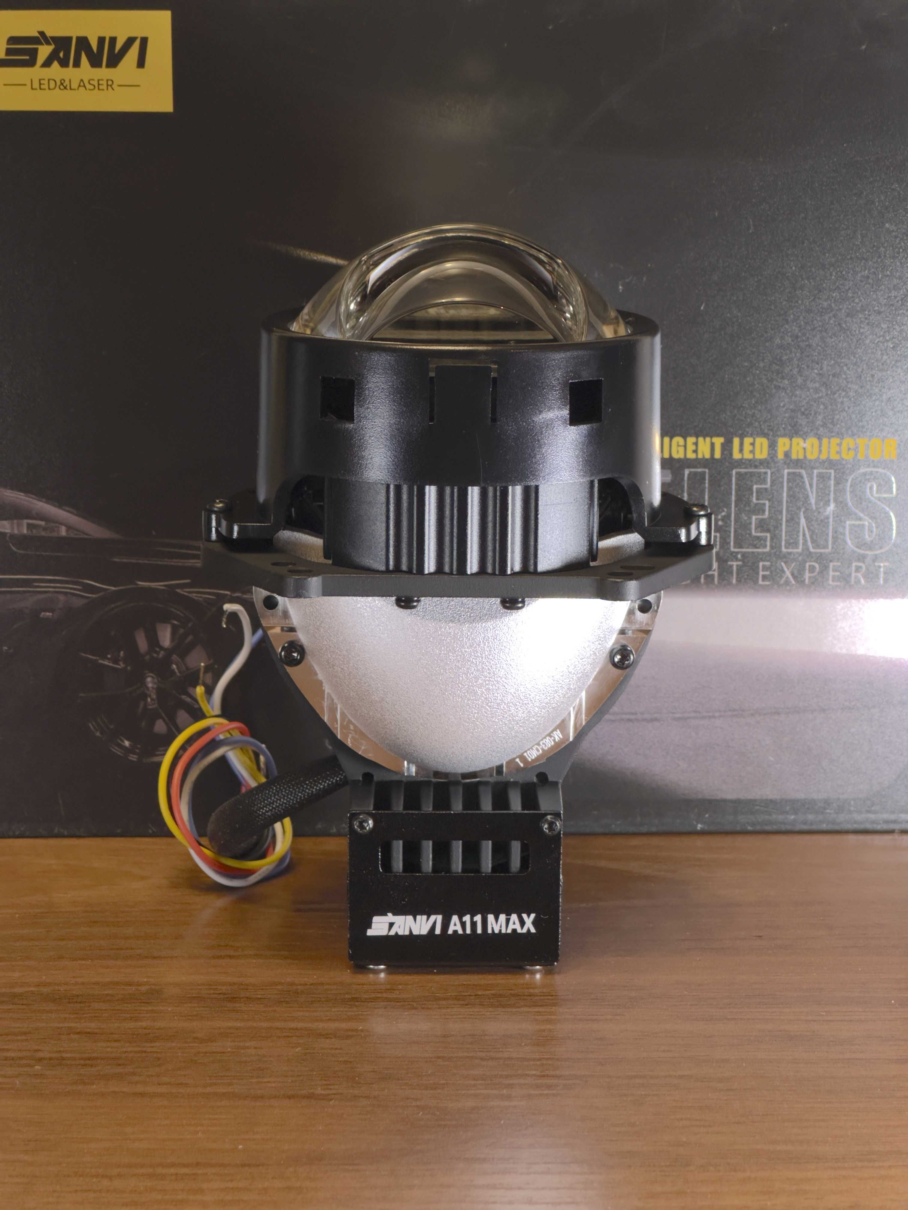 Хотите улучшить свет фар? Bi-LED линзы Sanvi A11 MAX