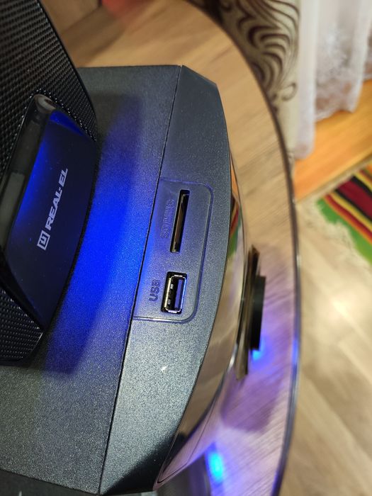 Акустична система 2.1 Real-EL M-570 мультимедіа аудіо колони сабуфер