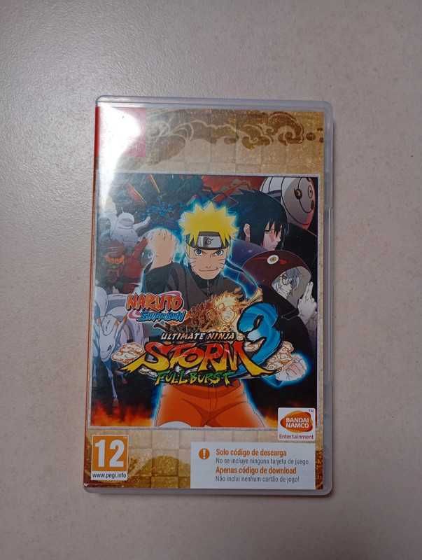 Caixa Naruto Nintendo Switch