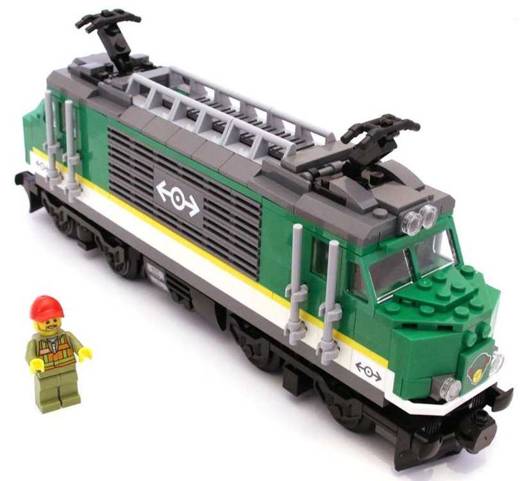 LEGO City 60198 Lokomotywa Pociąg bez Elektroniki 60336,60337,60470