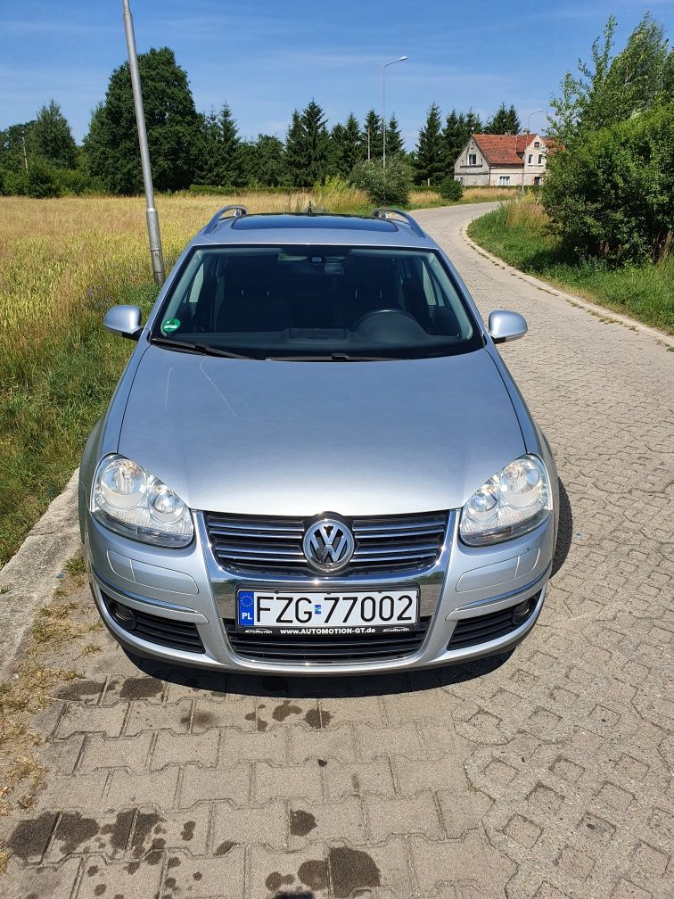Vw golf 1.4, 140 KM, 2008r.  wersja Highline, panorama dach, czujniki