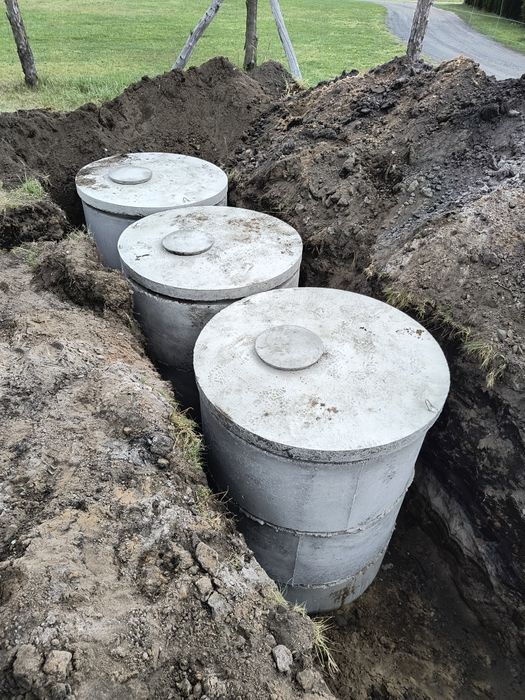 Pokrywa betonowe na studnie szamba