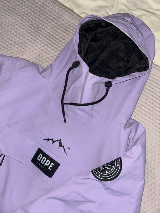 Kurtka narciarska/snowboardowa DOPE Blizzard W - fioletowa - rozmiar S