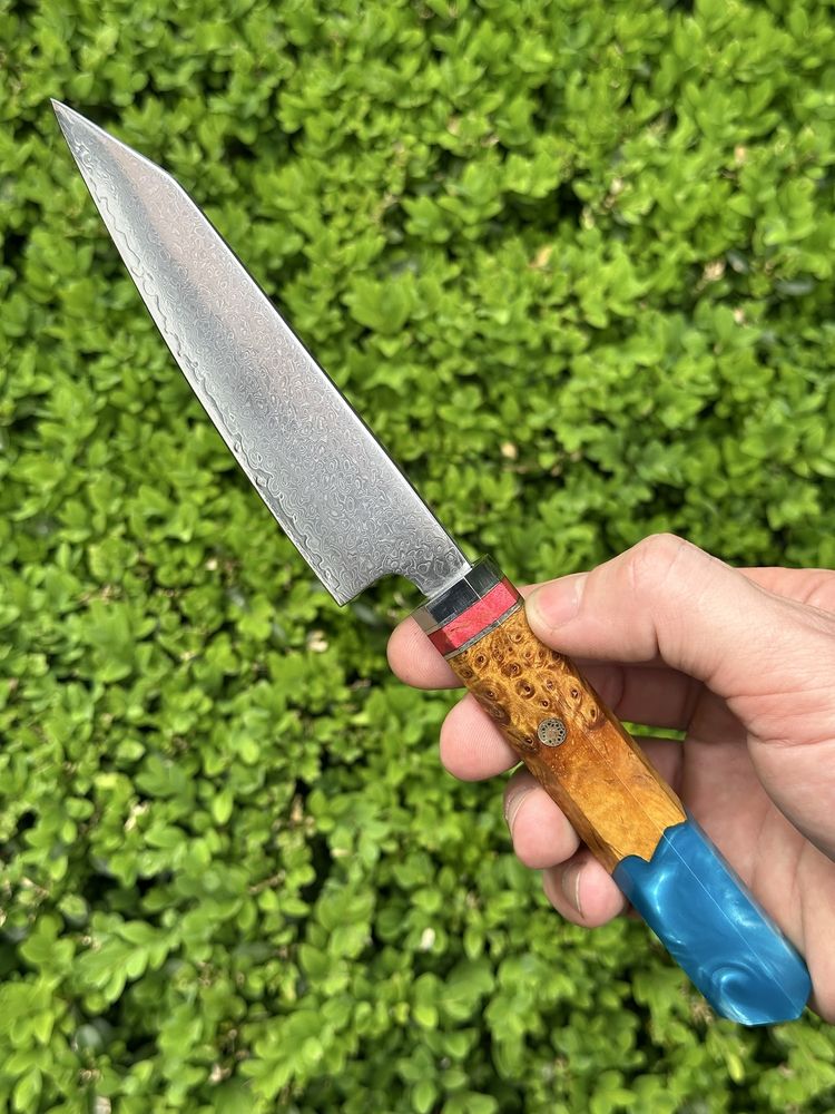 Кухонний ніж, ніж дамасская сталь, поварской нож, дамаск