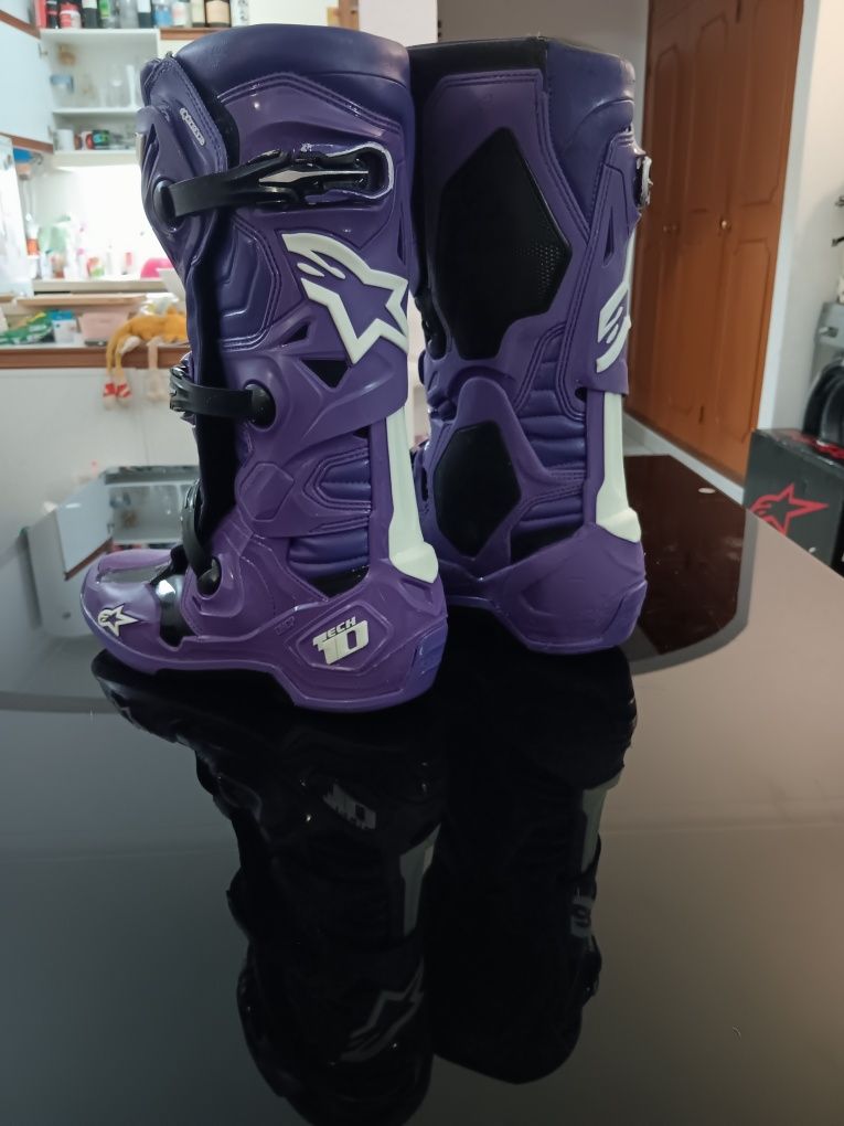 Alpinestars Tech 10 purple roxas n° 44.5