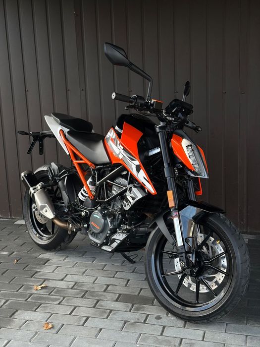 KTM Duke 125, 2020, serwis w KTM, bezwypadkowy